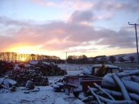  sun begining to rise
